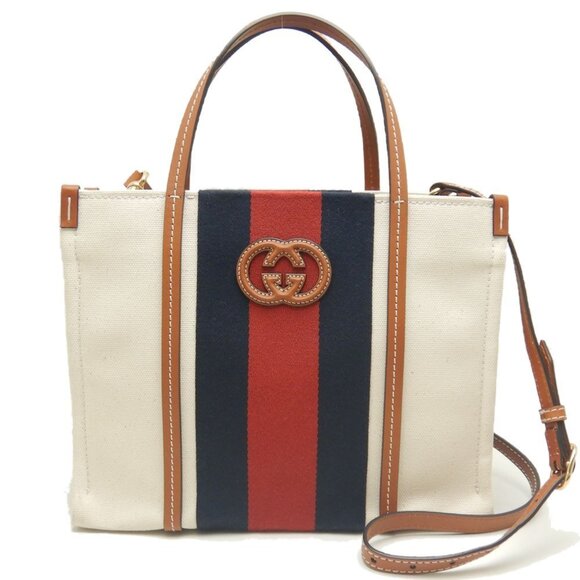 GUCCI Brown Tote Bag - Picture 1 of 10